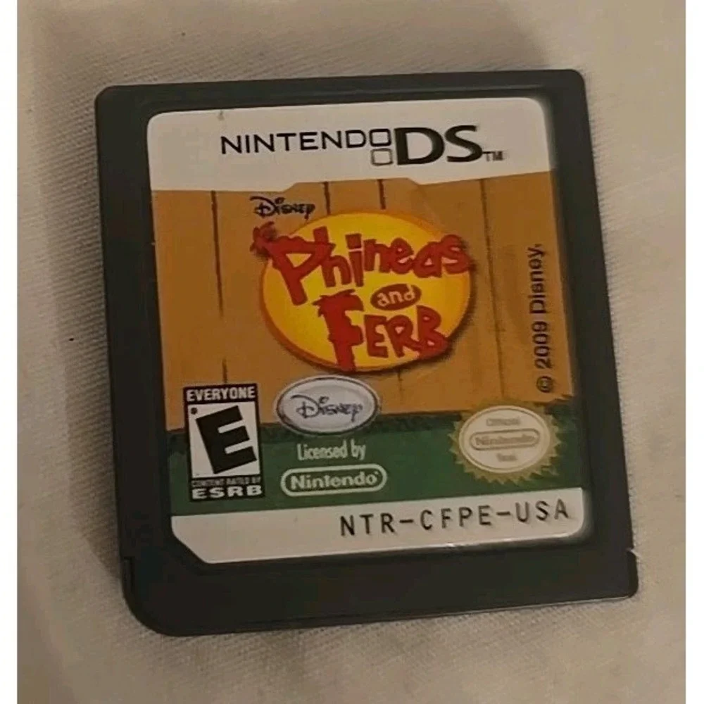 Phineas and Ferb (Nintendo DS, 2009)‎ Game Only